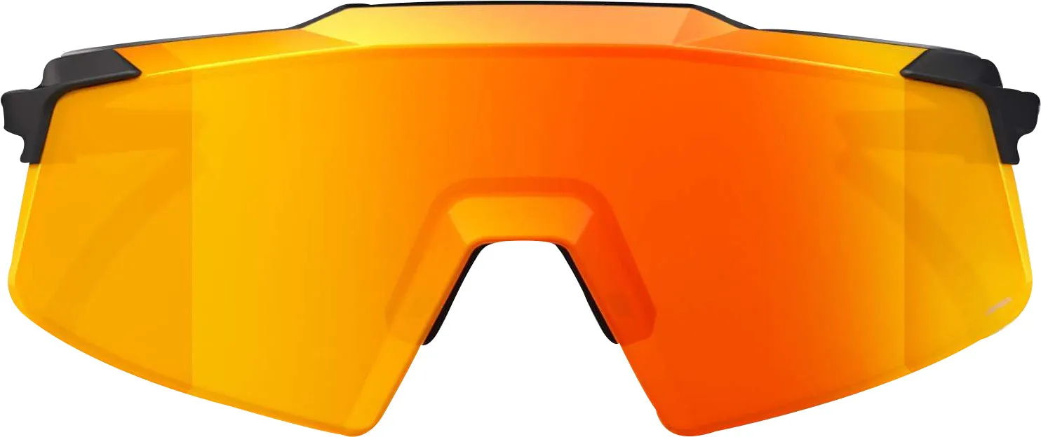 100% Aerocraft Cycling Sunglasses - Soft Tact Black