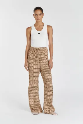 ADRIEN WHEAT DRAWSTRING PANT