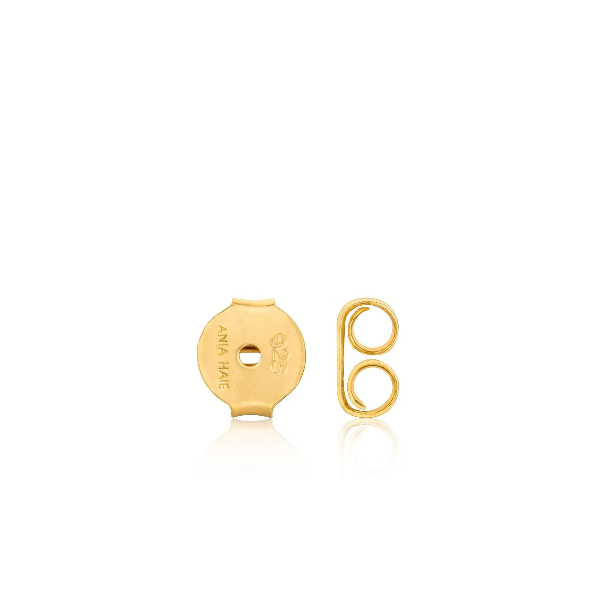 Ania Haie Gold Mother of Pearl and Kyoto Opal Stud Earrings