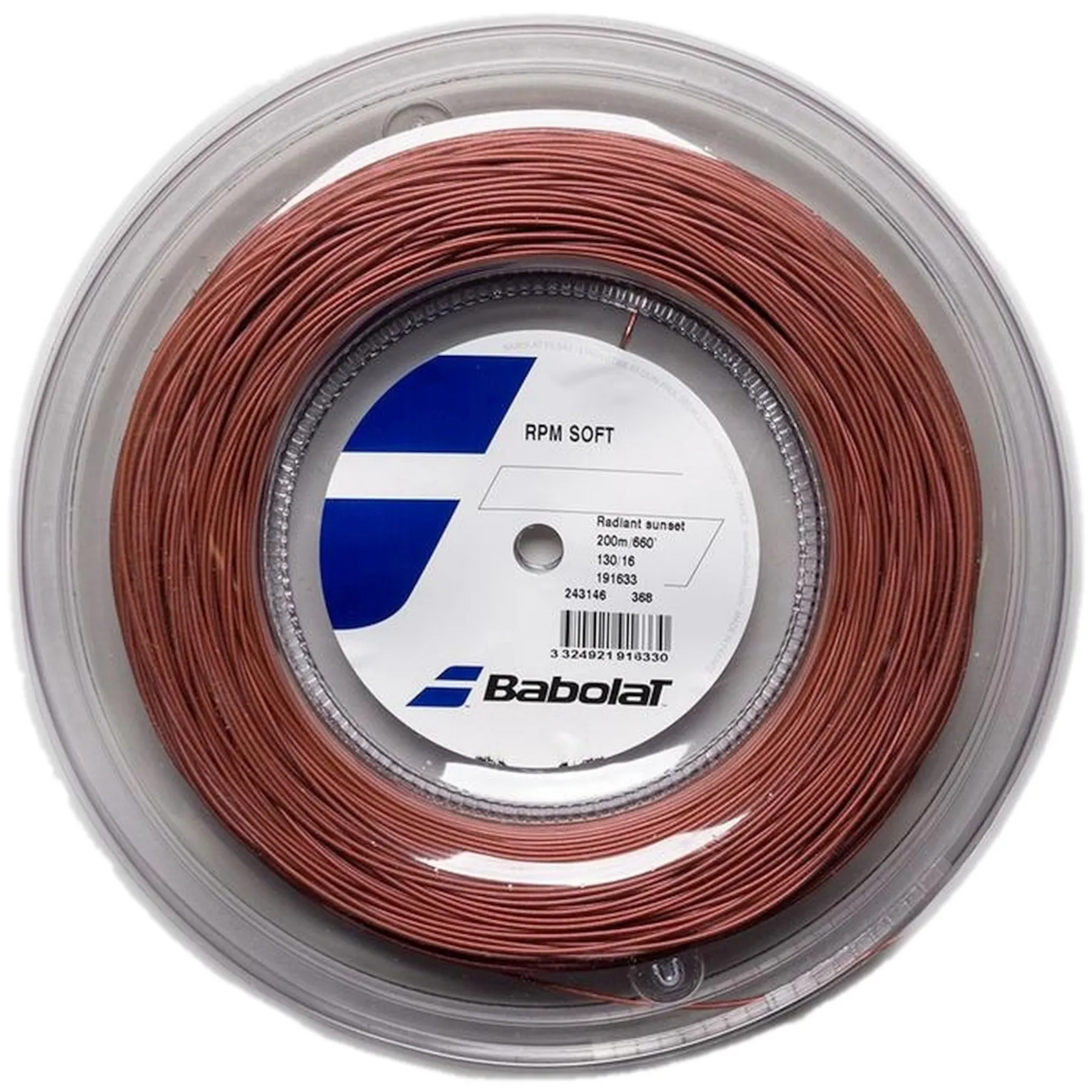 Babolat RPM SOFT Reel 1.30 200m String Reel - Bronze / Radiant Sunset