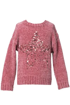 Baby Sara Sequin Star Sweater