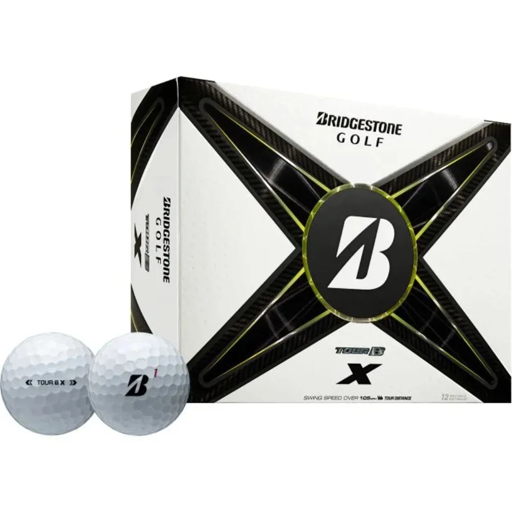 Bridgestone 2024 TOUR B X White - 1 Dozen