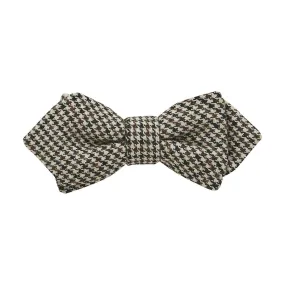 Buckle Bow Tie-Tie-Houndtooth