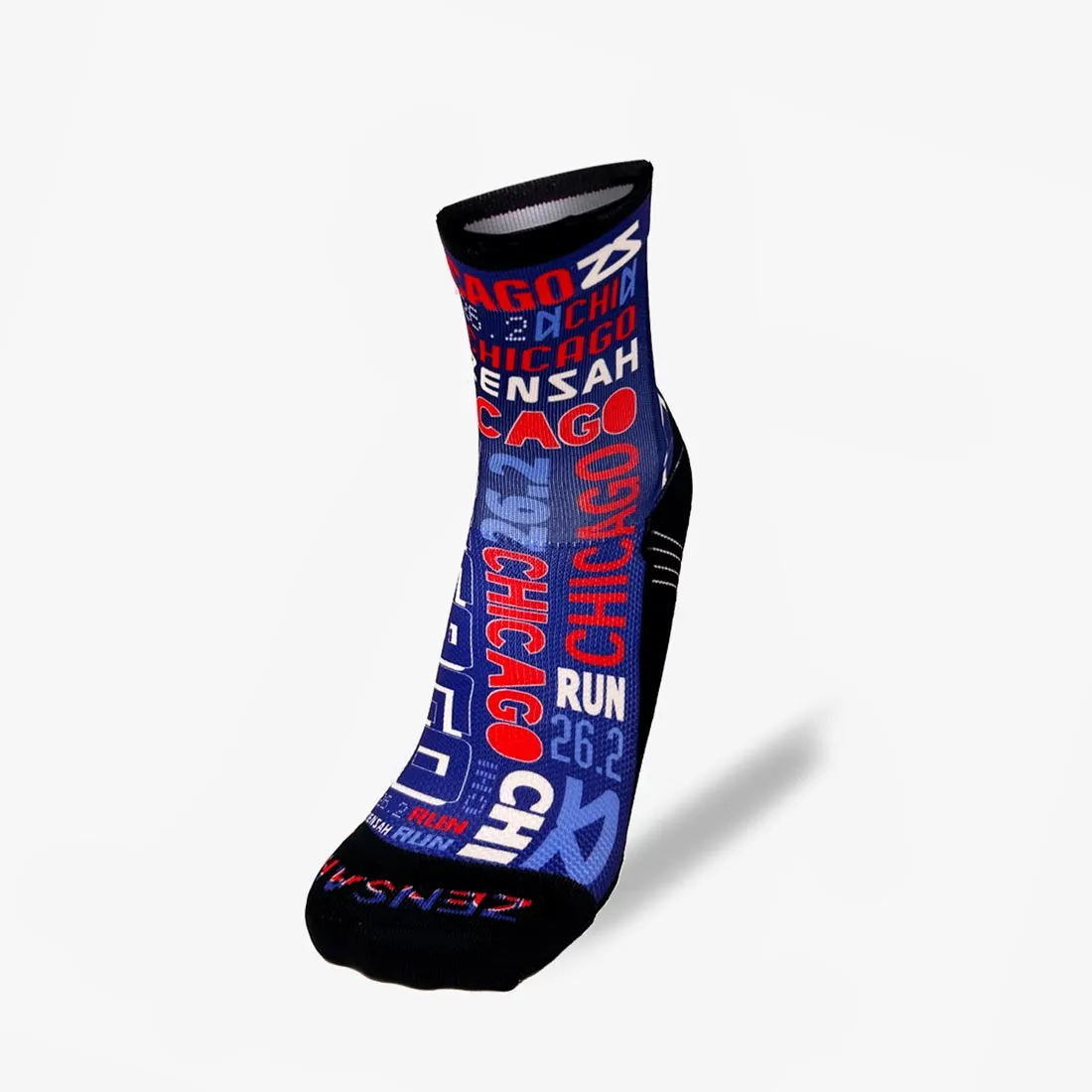 Busy Chicago Socks (Mini-Crew)