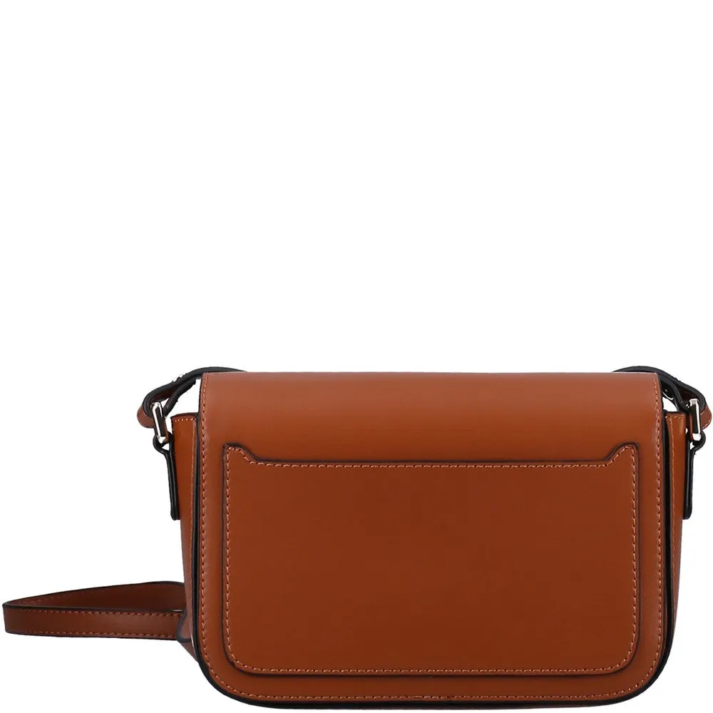 Camel Malgun Crossbody Bag