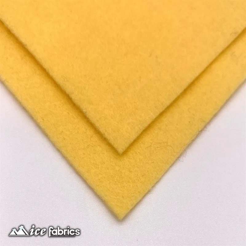 Champagne Felt Material Acrylic Felt Material 1.6mm Thick