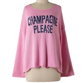 Champagne Please Sweater