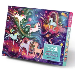 Crocodile Creek - Holographic Pazzle 100pc - Unicorn Galaxy