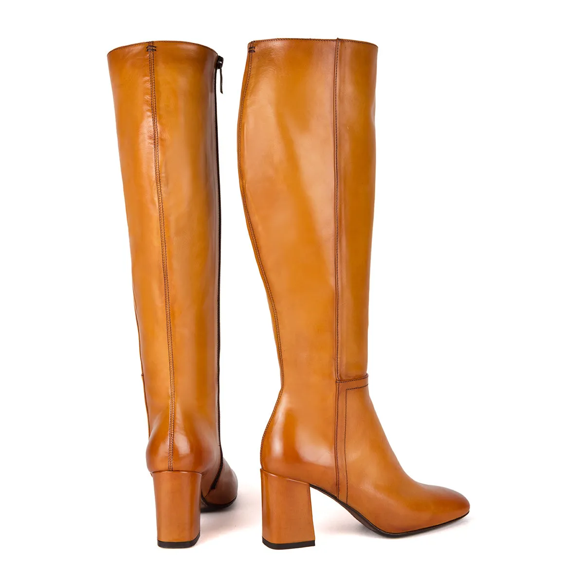 EVA 82013 <br> Tan high boots