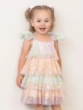 Fairy Sparkles Tiered Tulle Dress