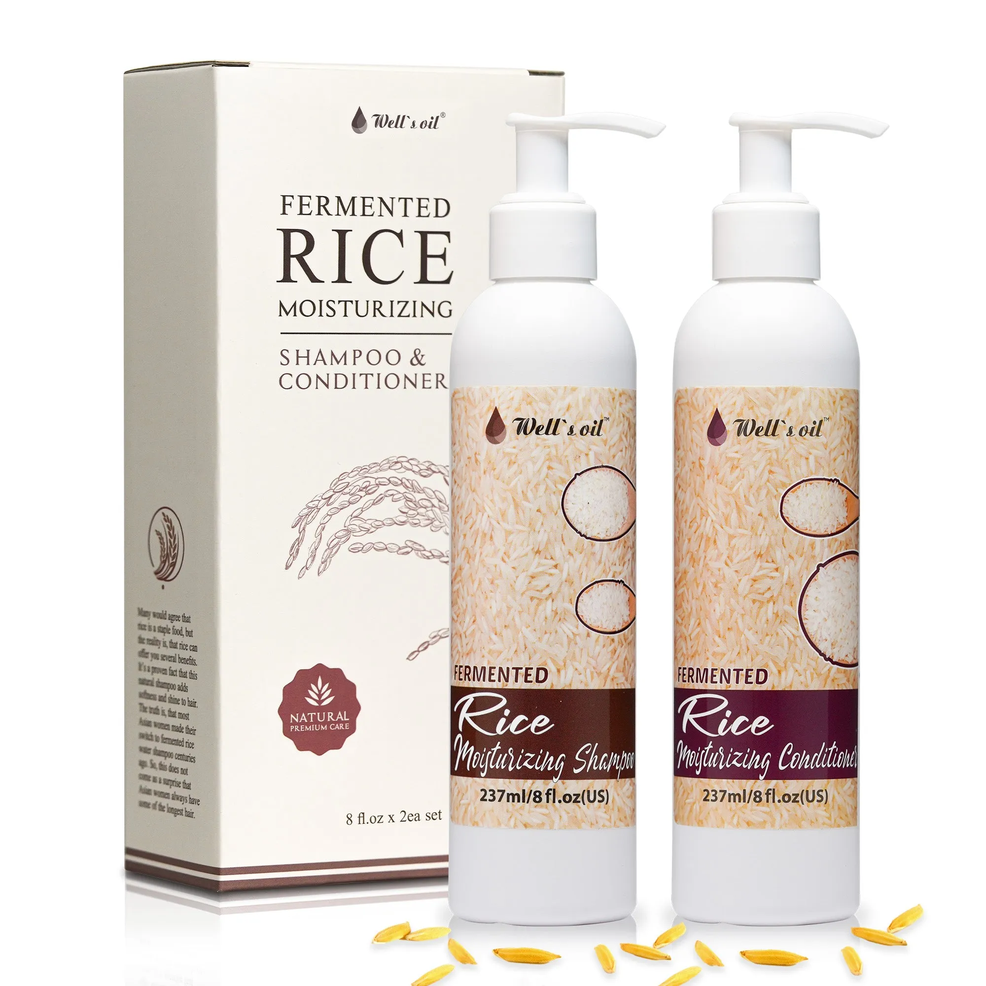 Fermented Rice Water Shampoo & Conditioner