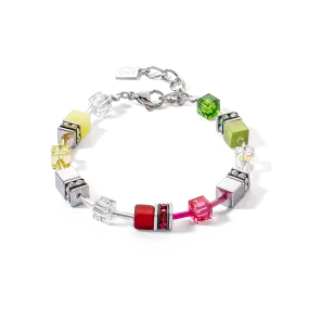 GeoCUBE® Iconic bracelet red-green