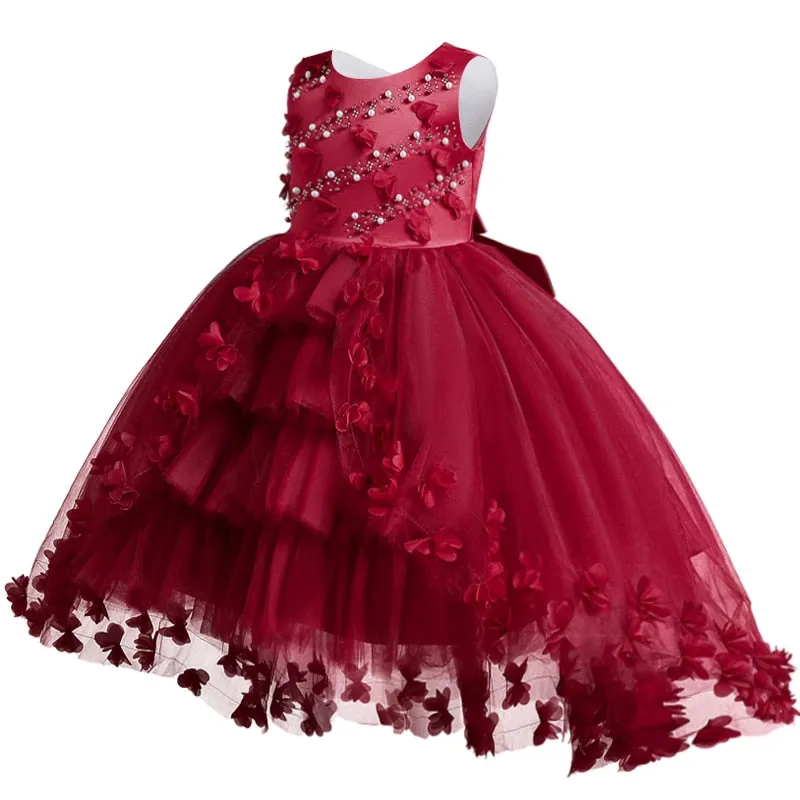 Girl Sequin Cake Dress