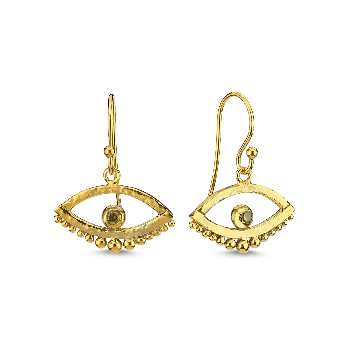 Golden Eye Earring