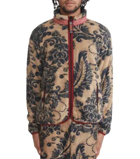 Kapital Damask Fleece Zip Blouson Beige