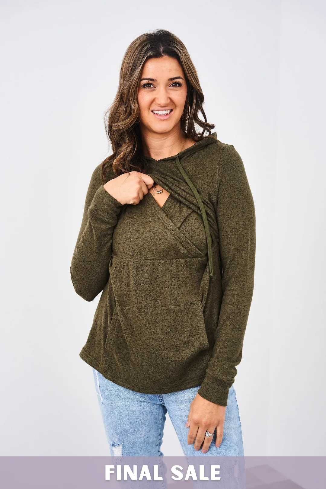 Latched Mama Everyday Nursing Hoodie - Final Sale