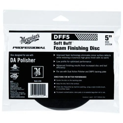 MEGUIAR'S | DFF Soft Buff DA Foam Finishing Pad