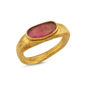 Pink Tourmaline Ring