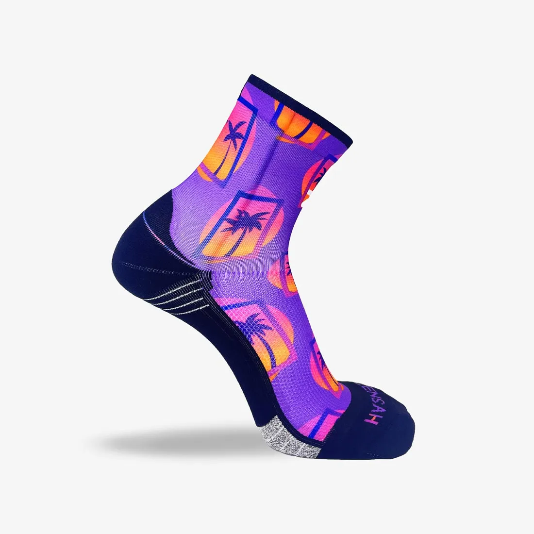 Retro Palms Socks (Mini-Crew)