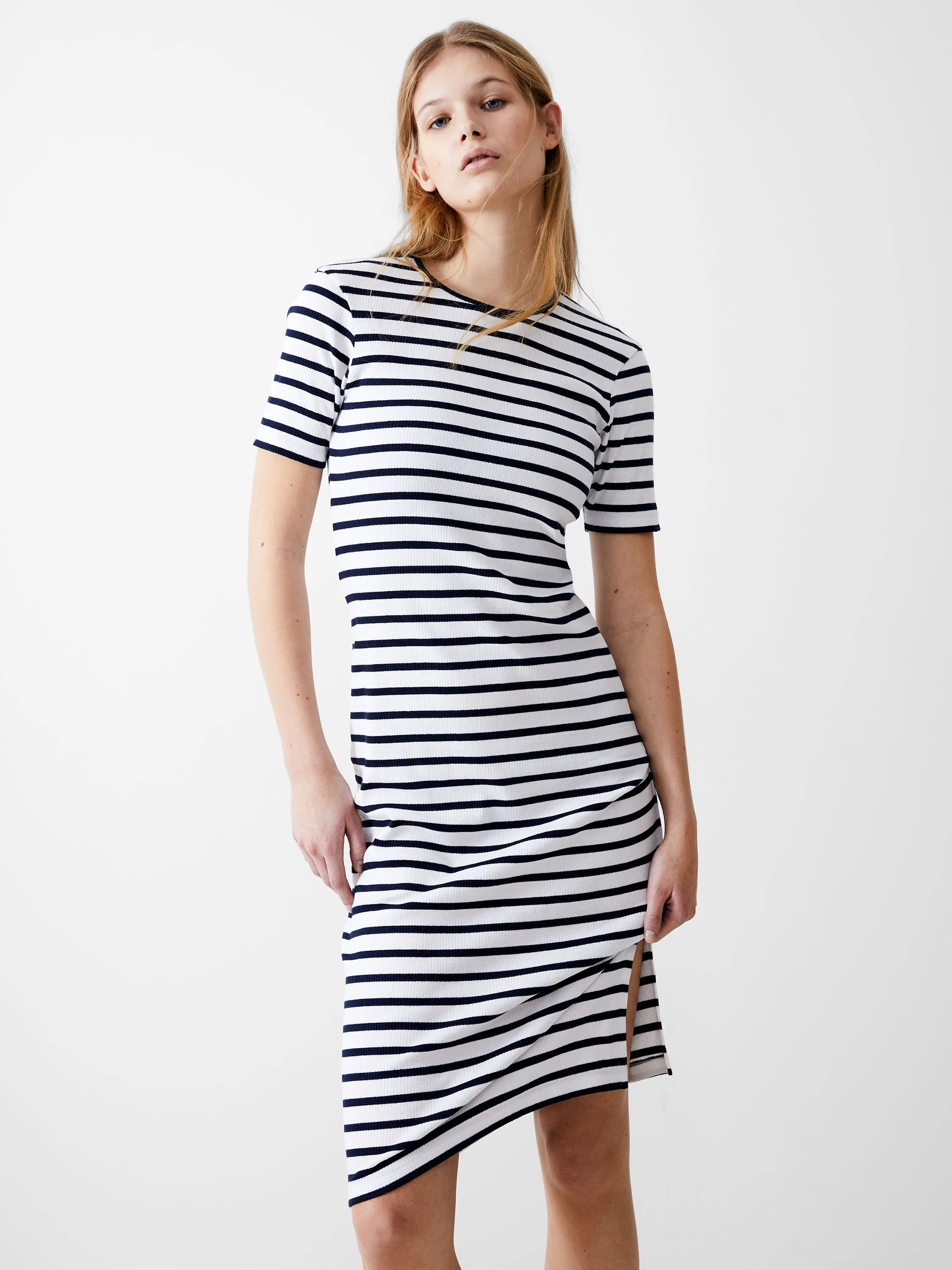 Stripe Rib Dress