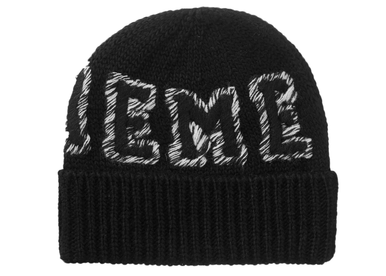 Supreme Twist Beanie Black